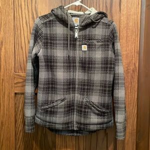 Women’s CARHARTT hooded fleece jacket